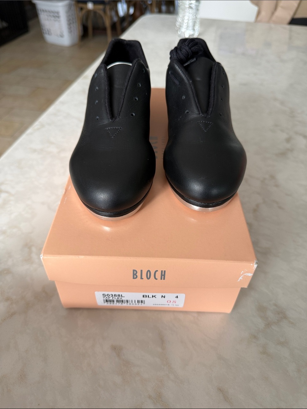 Bloch Black Leather Tap Shoes